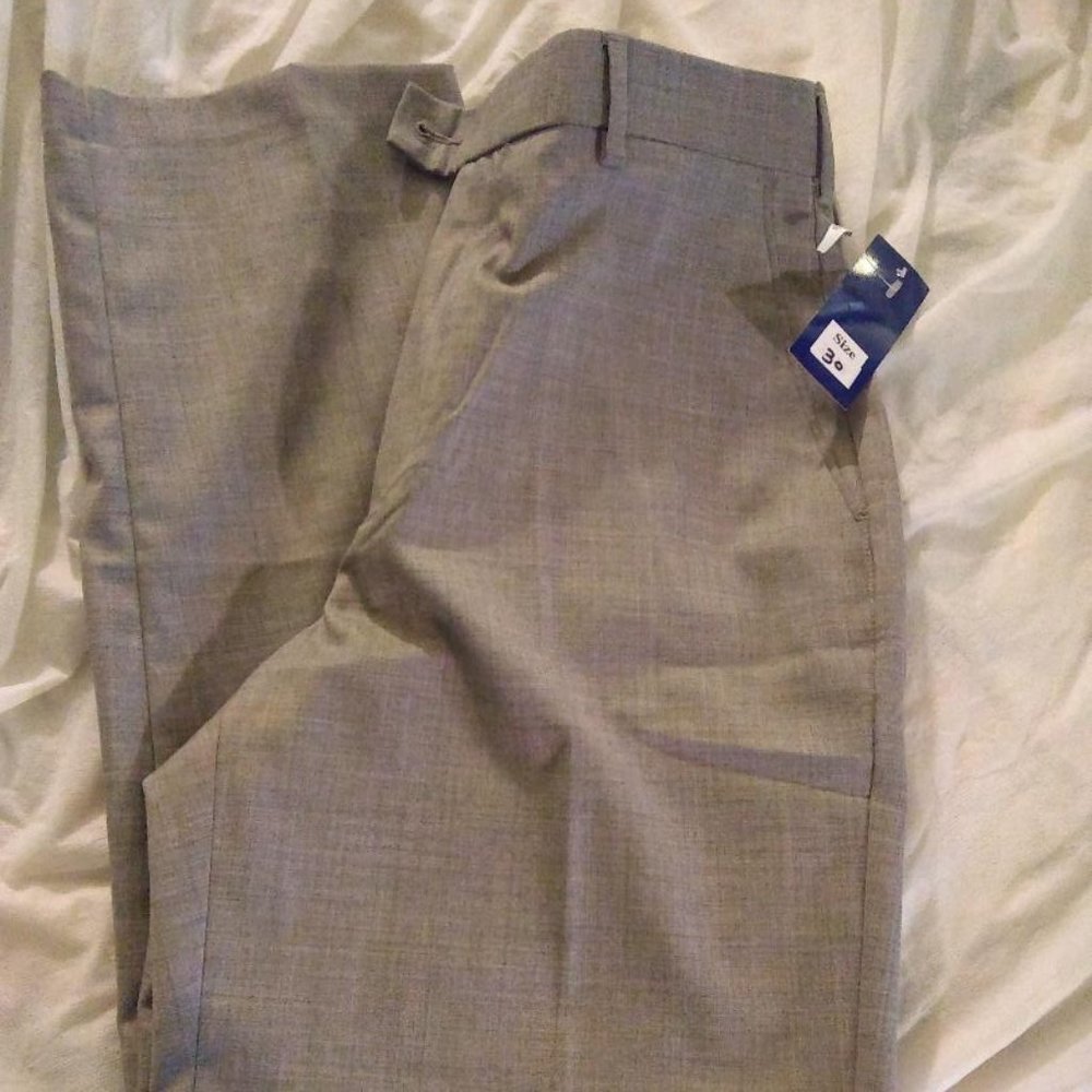 Alan Flusser Men’s slacks golf pants Light Gray 30